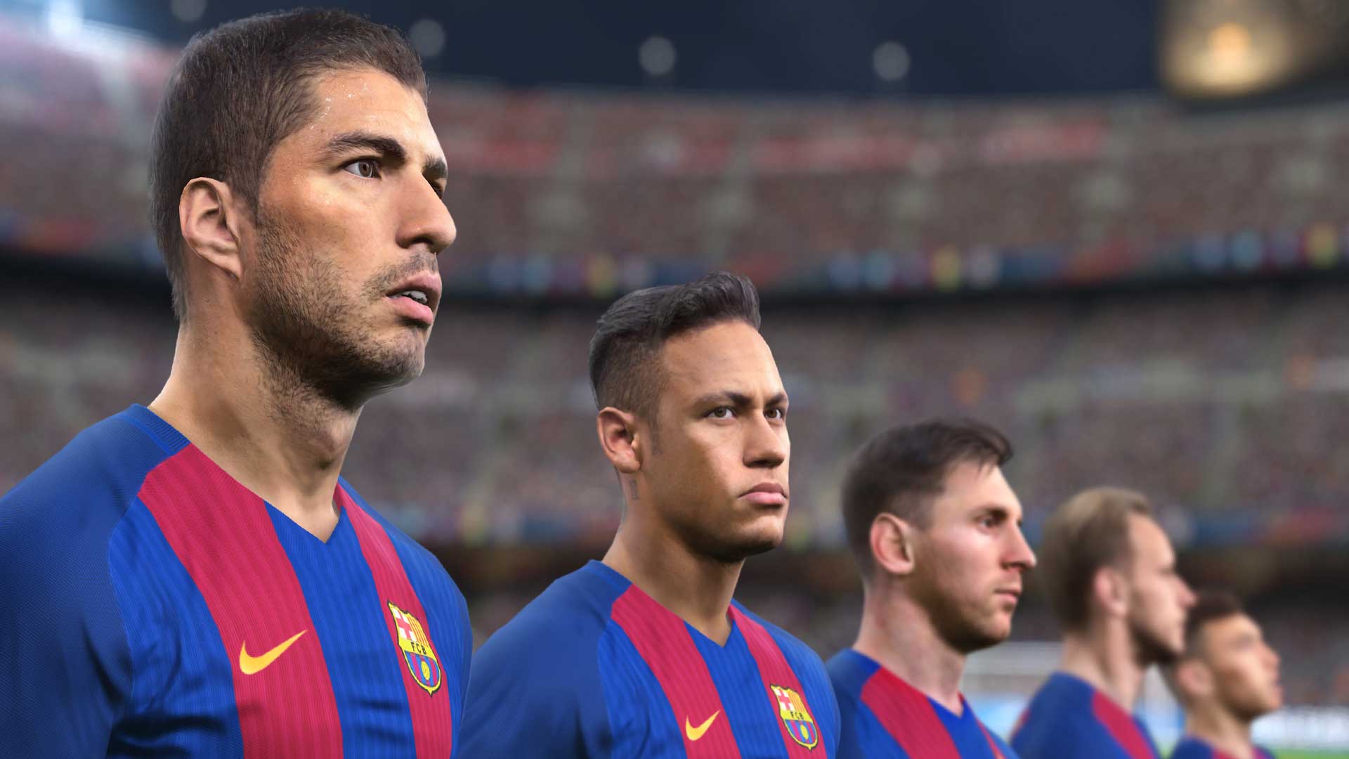 London FC Barcelona Man Red PES 2017 Reveals Full List Of