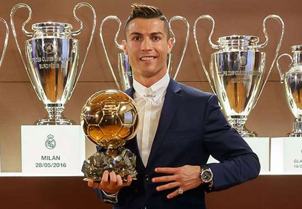 Cristiano Ronaldo wins 2016 Ballon d’Or