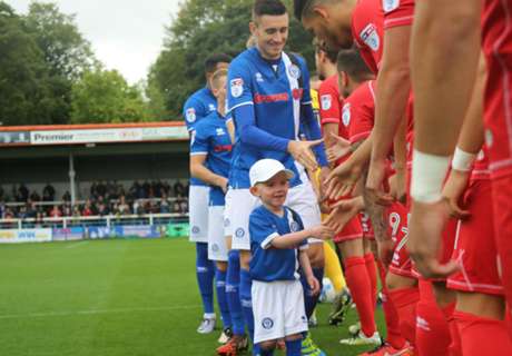 Five-year-old in Rochdale squad