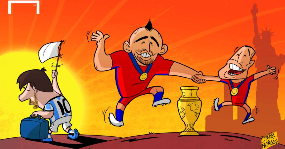 Chle retira a Lionel Messi de la selección de Argentina
