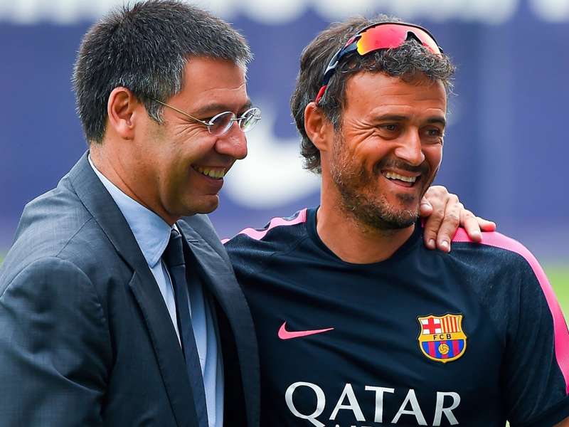 Josep Maria Bartomeu Luis Enrique