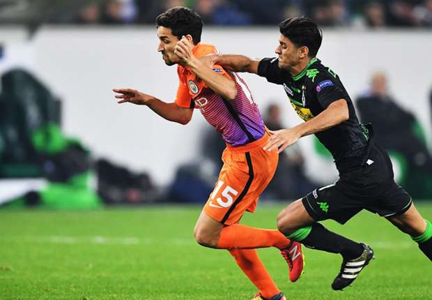 Borussia Monchengladbach 1-1 Manchester City: Pep's men through to knockouts after draw
