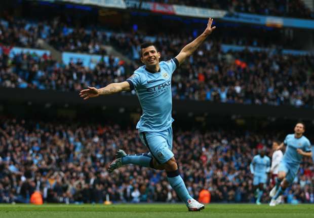 Kun Aguero Man City Goal