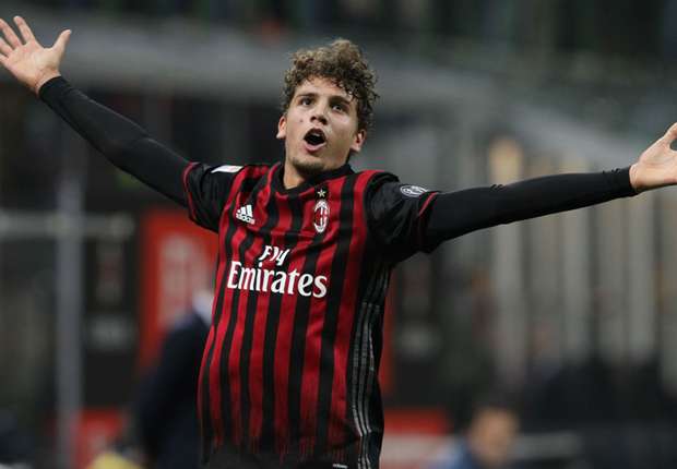 A future star for club and country...Locatelli, 18, scored a beautiful winner.