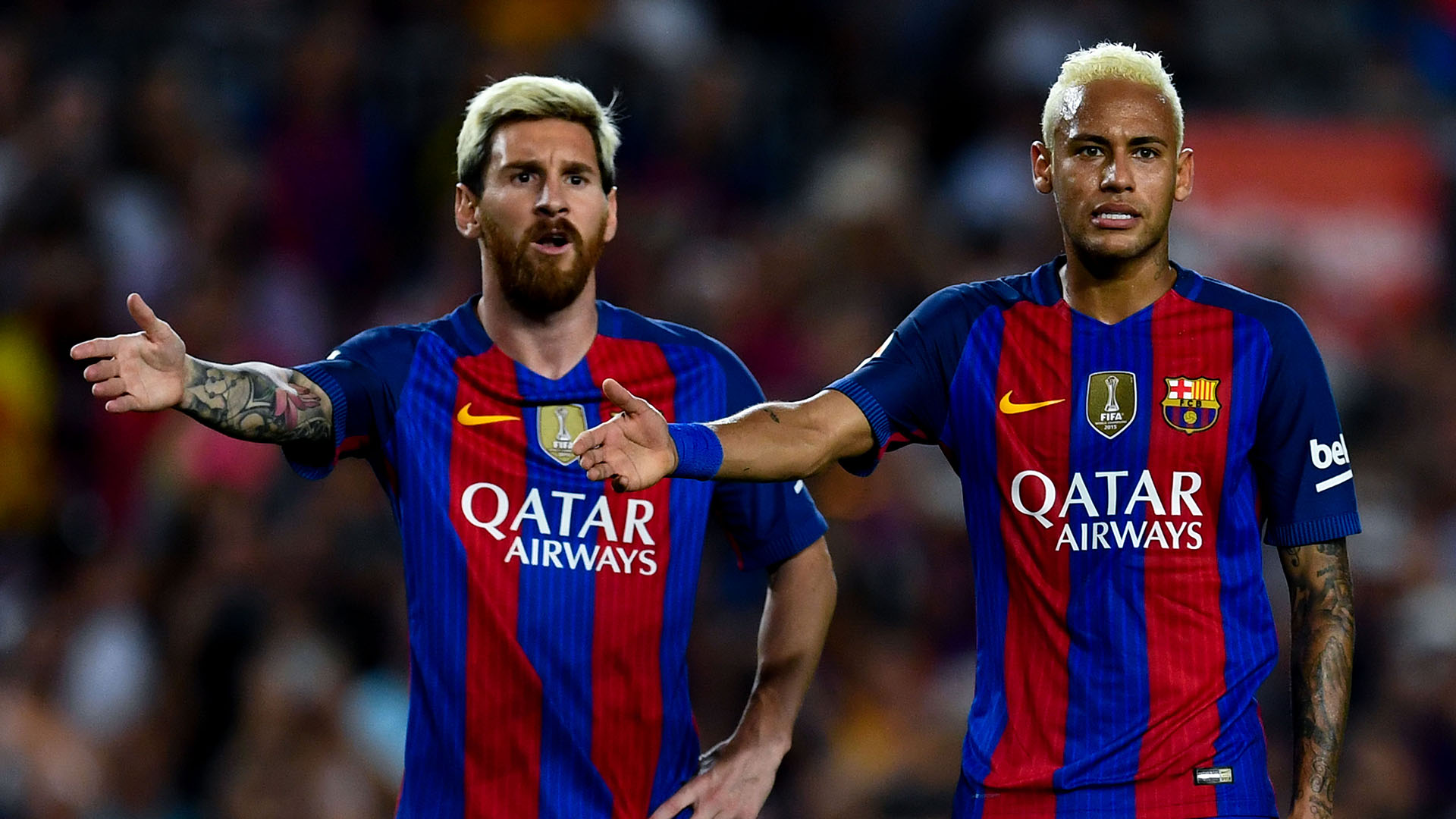 Lionel Messi Neymar Barcelona