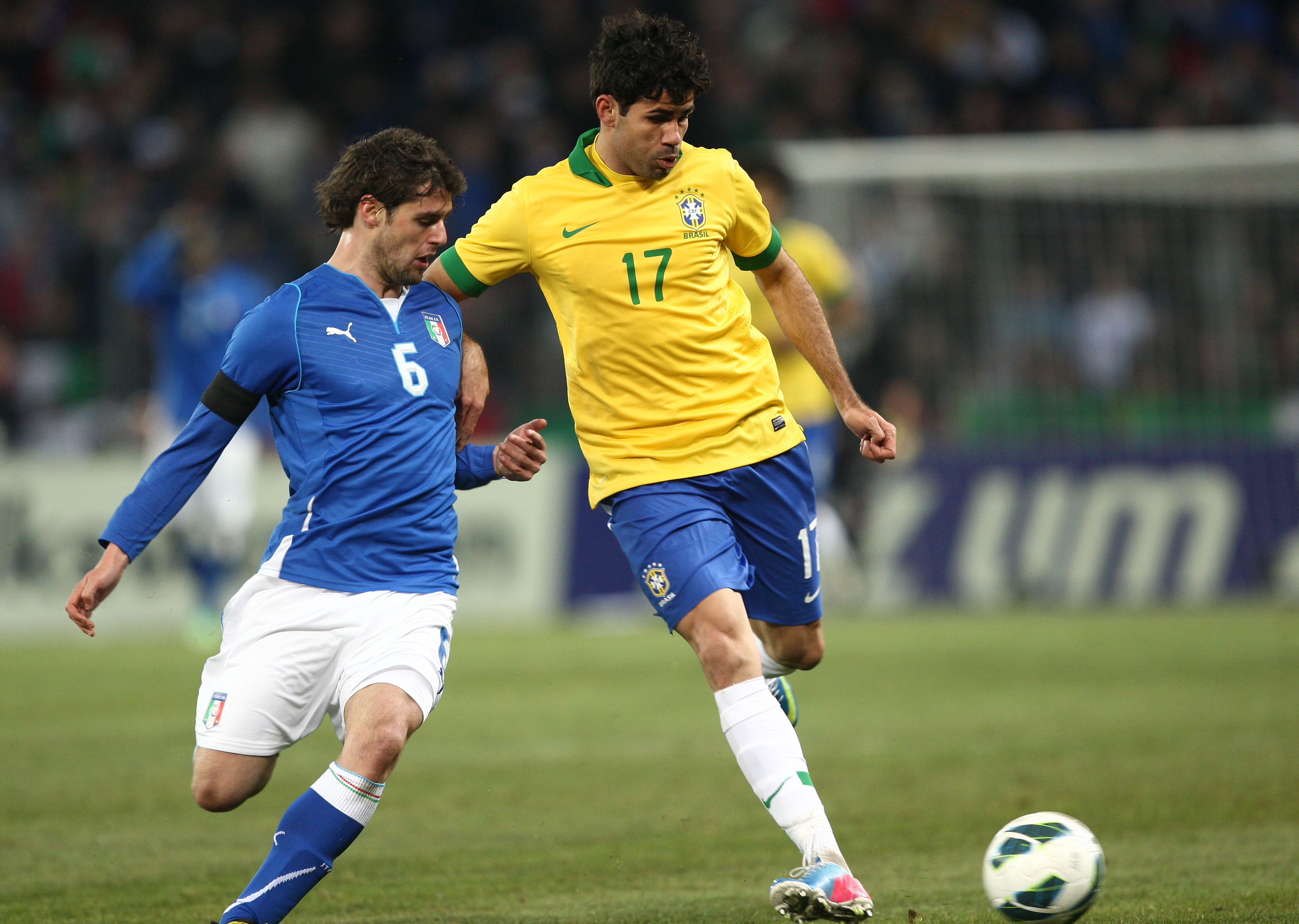 Diego Costa Brazil Italy 21032013 Goal