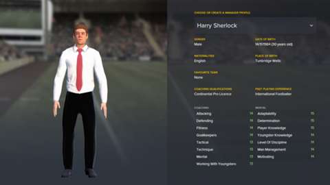custom manager goal com