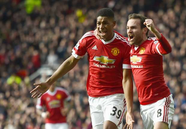 Marcus Rashford; Juan Mata Manchester United