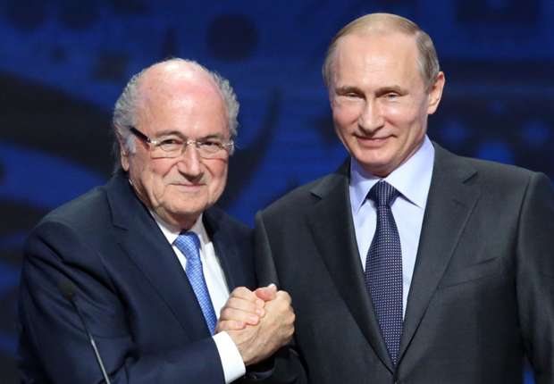 Putin: Blatter deserves a Nobel prize