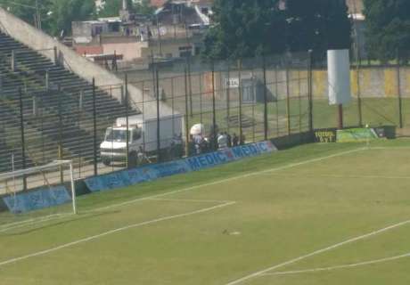 Grenade found before Argentine game