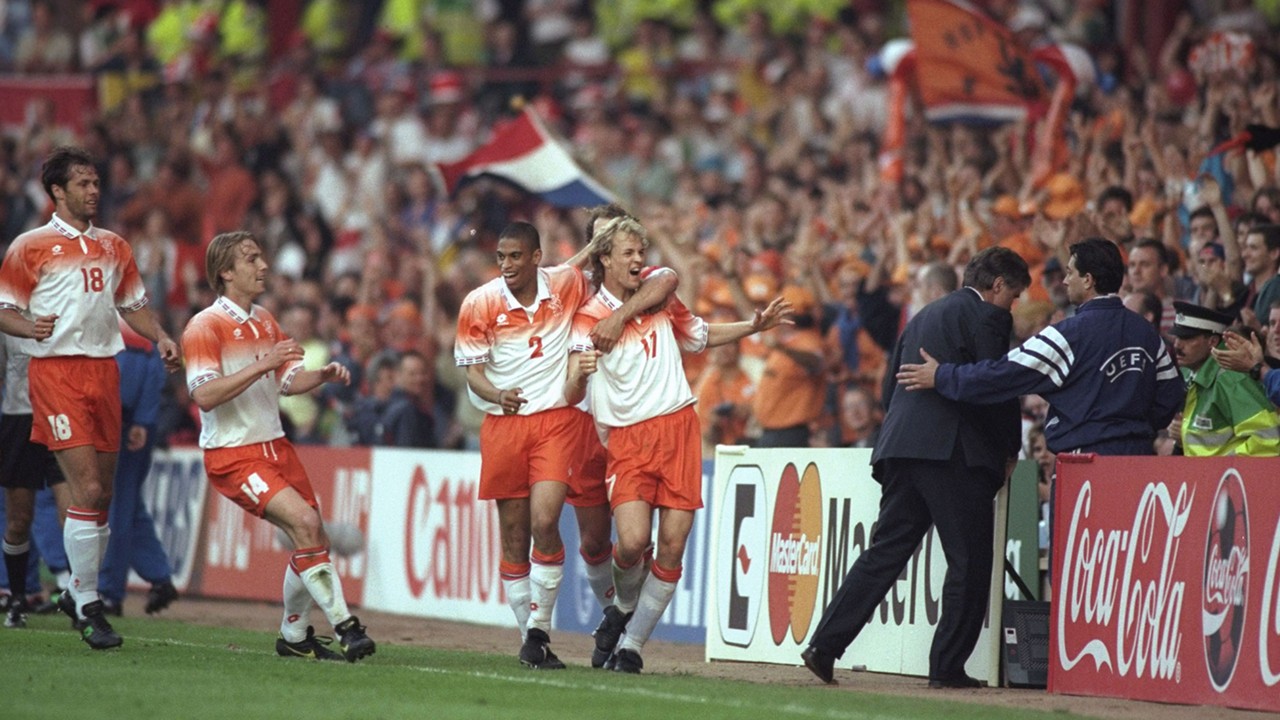 Johan Cruyff Netherlands Euro 1996