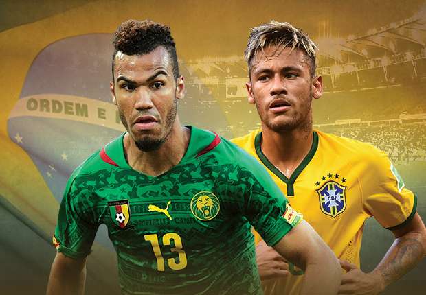 kamerun 1 4 brezilya mac oncesi 23 06 2014 dunya kupasi goal com