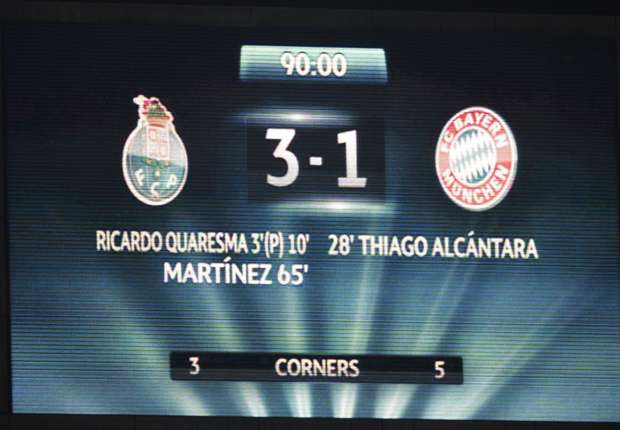 tore bayern gegen porto tore bayern gegen porto