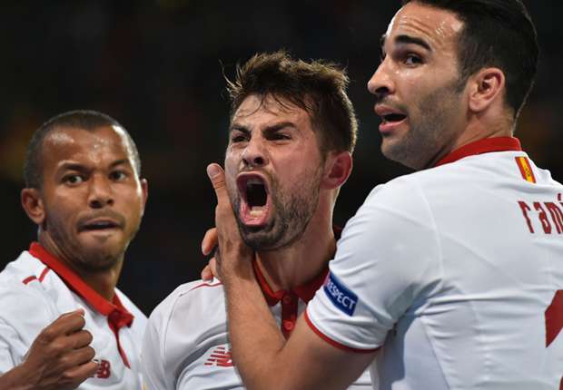 Liverpool 1-3 Sevilla: Coke double secures a Europa League three-peat