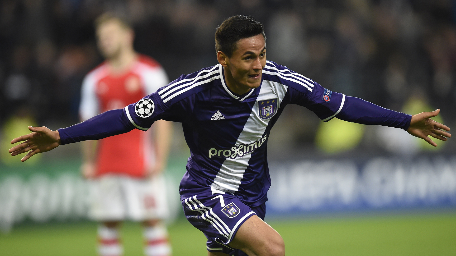 Anderlecht winger Andy Najar dreams about playing for Arsenal 101
