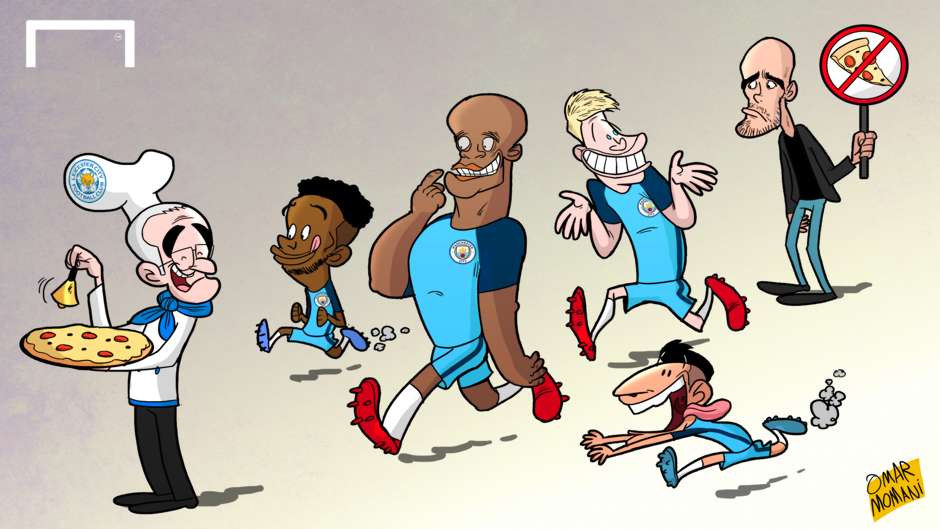 CARTOON: Guardiola bans pizza