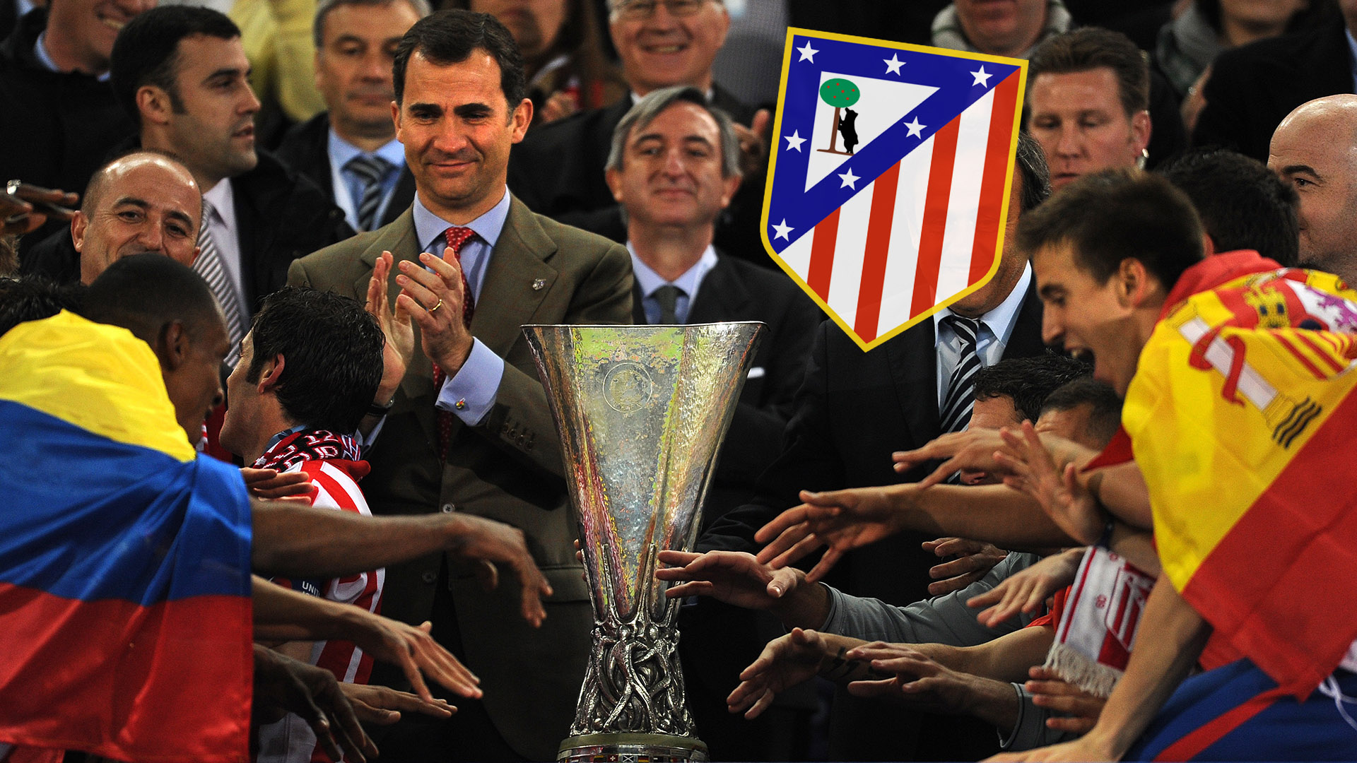 King Felipe VI | King of Spain | Atletico Madrid fan - Goal.com