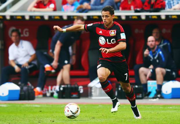 Chicharito makes Bayer Leverkusen debut