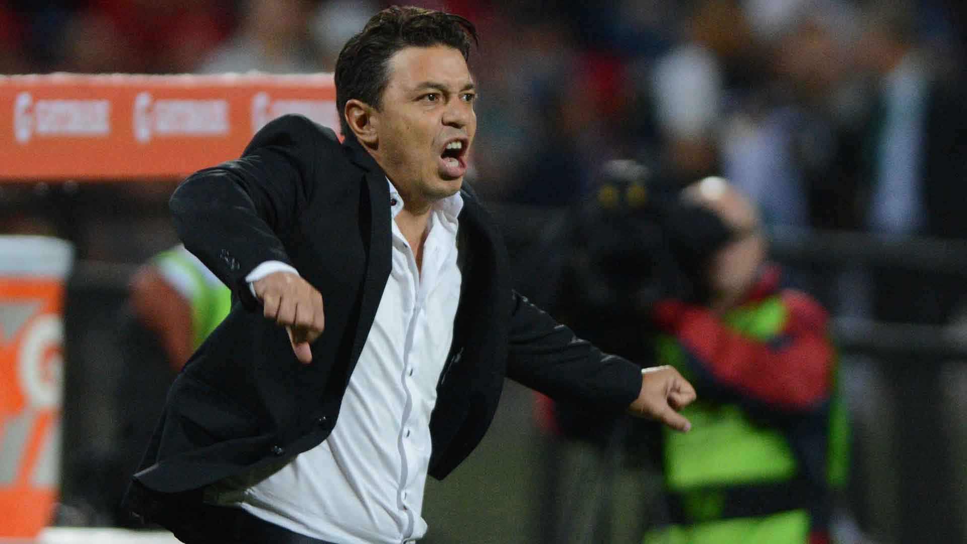 Gallardo fue protagonista determinante en la noche de Copa Libertadores