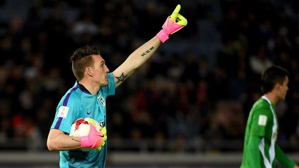Armani sufre molestias en el codo y sería baja ante Botafogo - Goal.com