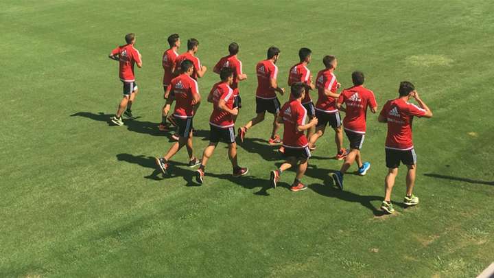 Florida Cup: River volvió a los entrenamientos antes de viajar