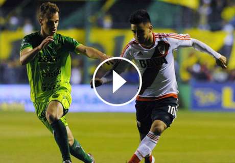 ► El codazo del Pity Martínez