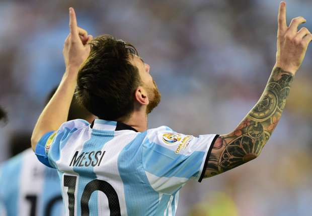 Messi 'proud' to equal Batistuta's Argentina scoring record