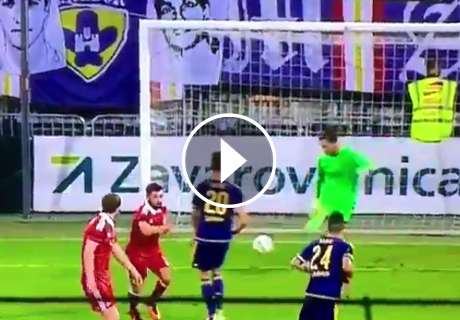 ►Afuera de la UEL con un gol increíble