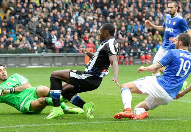 Udinese frenó la racha ganadora de Juventus