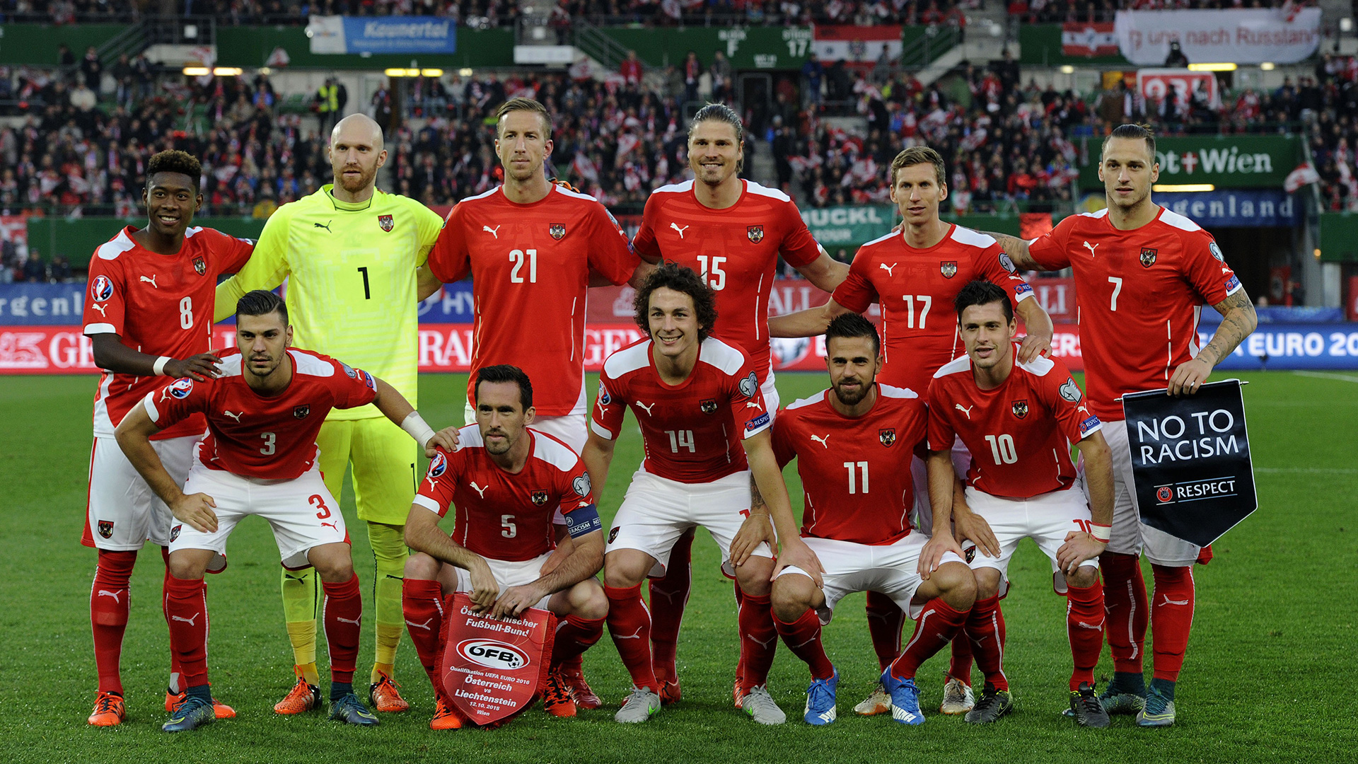 PROFIL TIM EURO 2016 Austria Goalcom