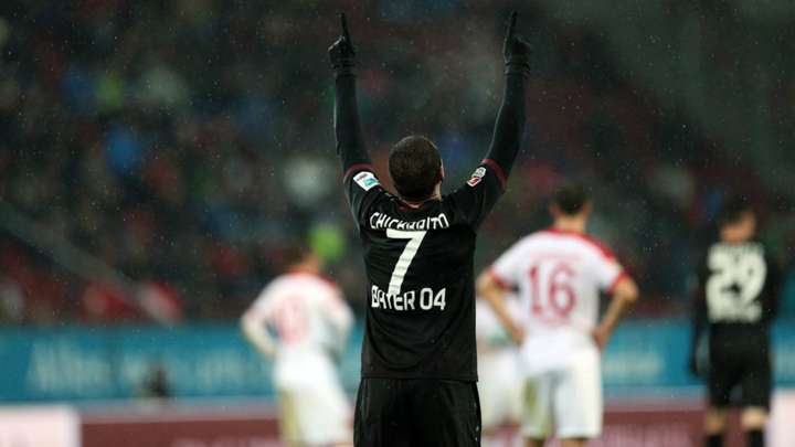 El partido de Chicharito ante el Mainz