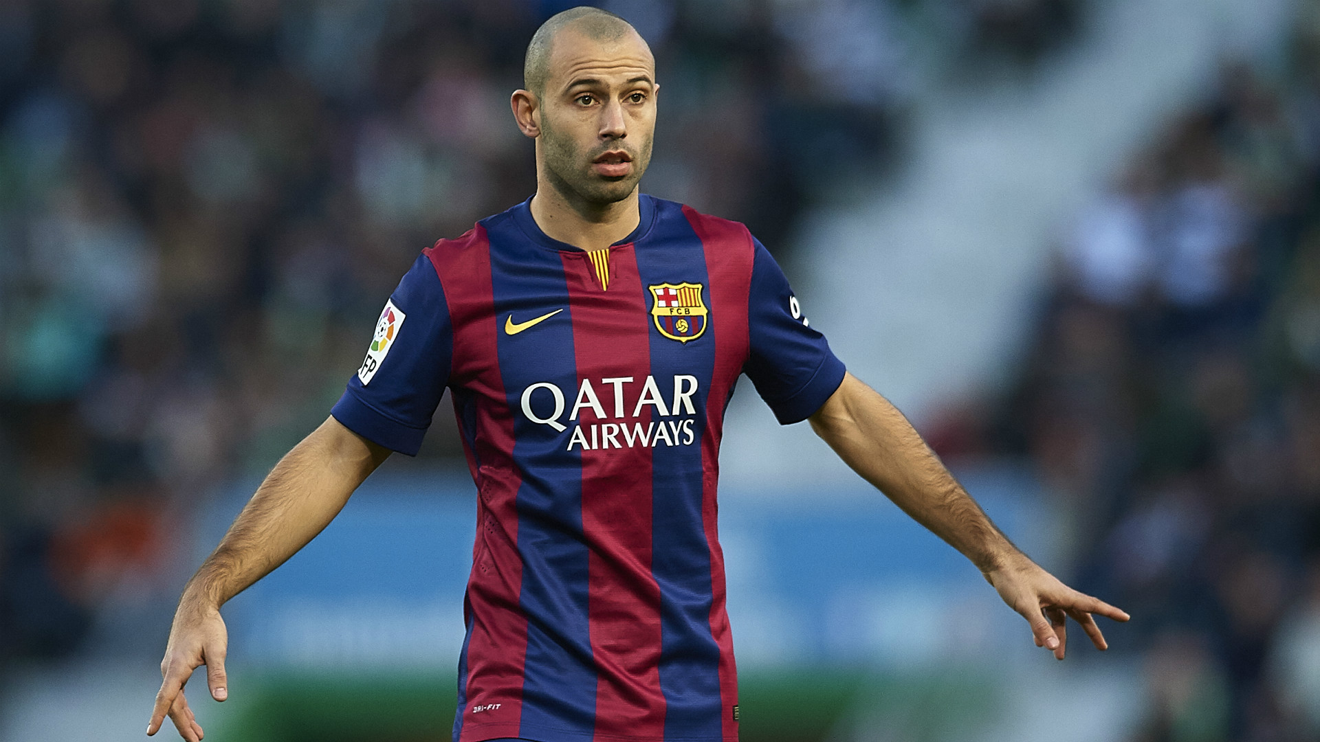 Javier Mascherano Elche Barcelona 24012015 - Goal.com - 1920 x 1080 jpeg 423kB