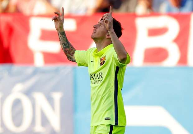 MAN OF THE MATCH Atletico Madrid 0-1 Barcelona: Lionel Messi