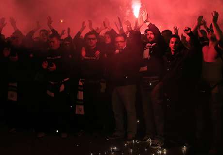 La fiesta de los hinchas de Bosnia