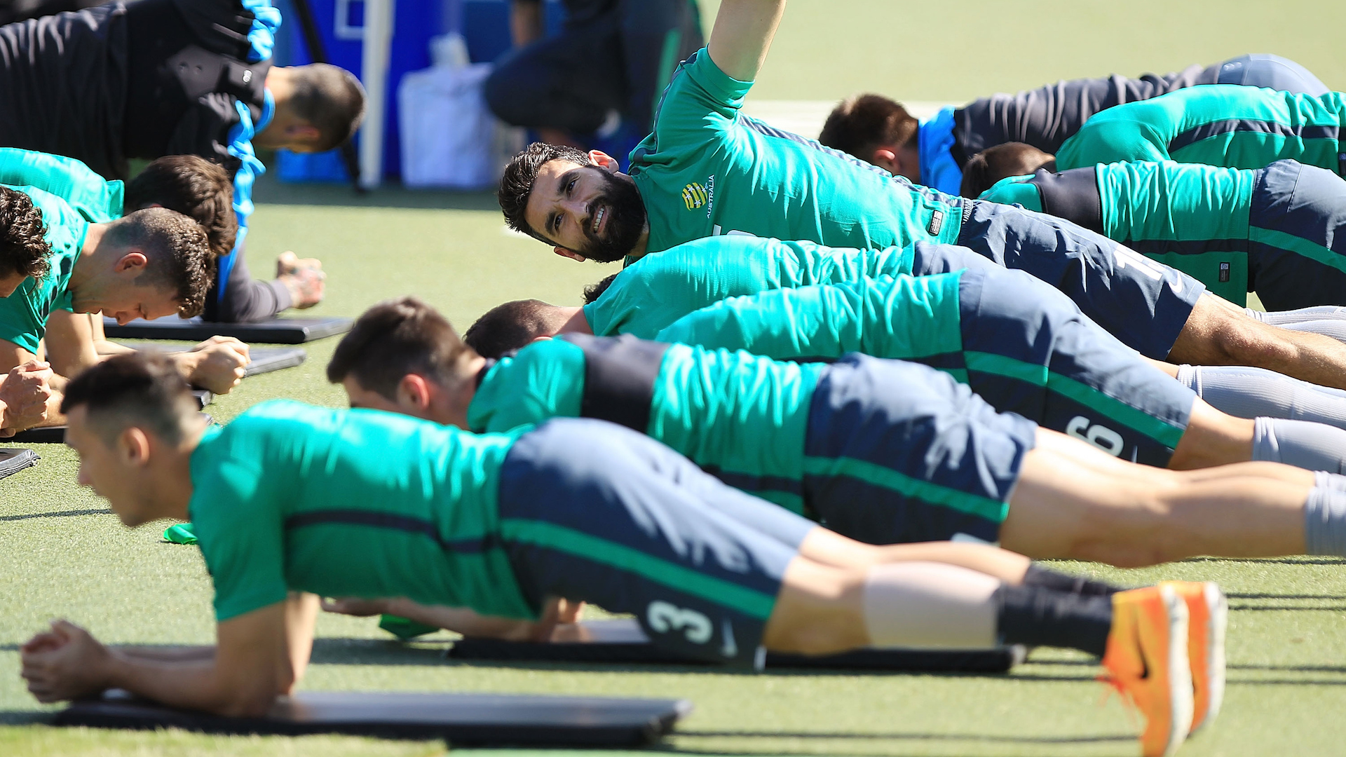 Socceroos training in Canberra: session report - Goal