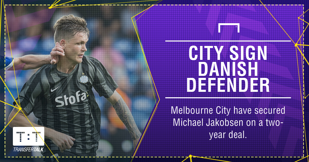 Danish defender Jakobsen joins A-League's Melbourne City