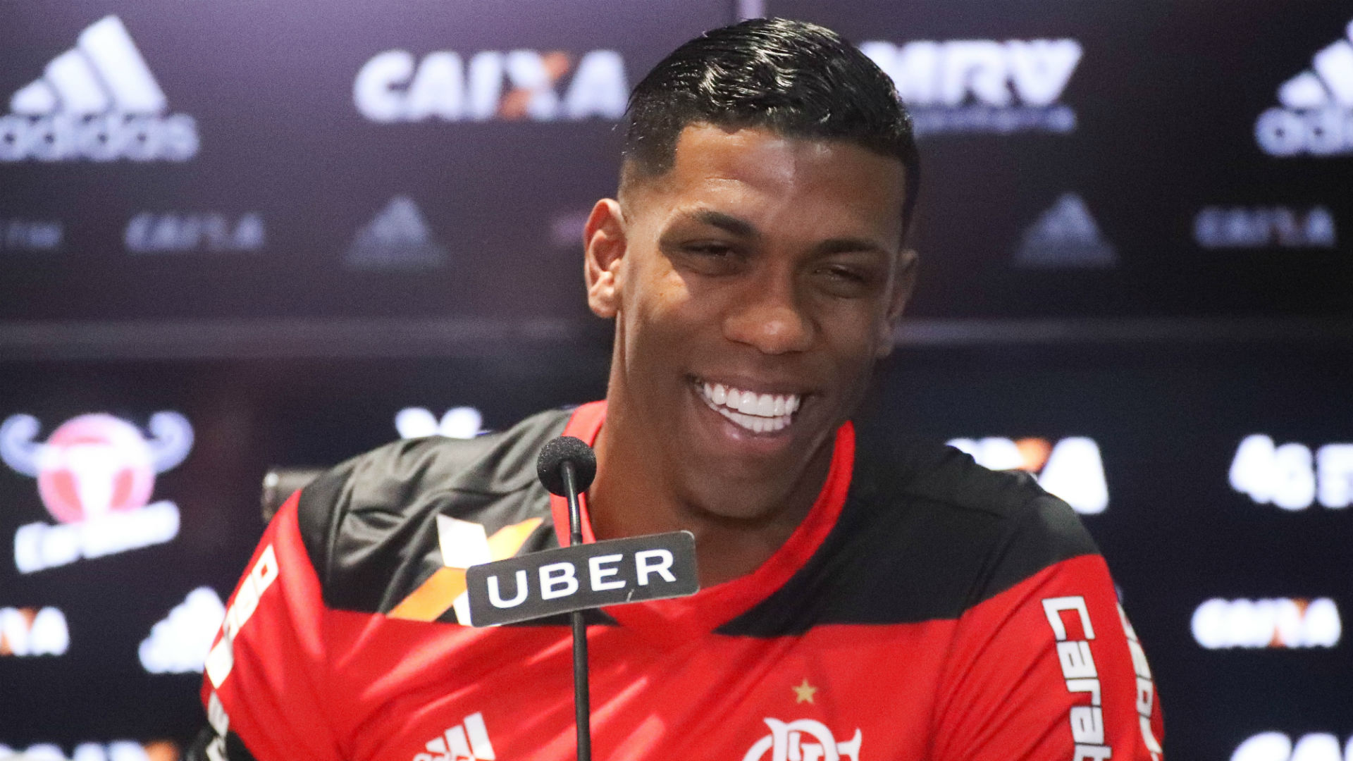 Berrío Flamengo apresentação 01 02 2017