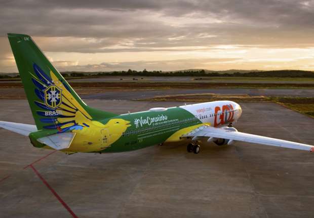Seleção Brasileira ganha novo avião de patrocinadora