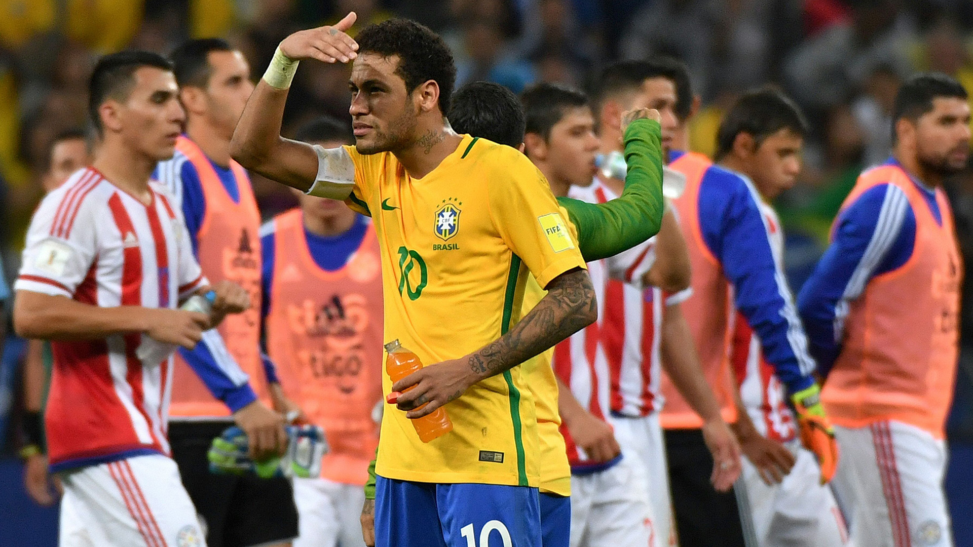 Neymar Brasil Paraguai Eliminatorias 2018 28032017