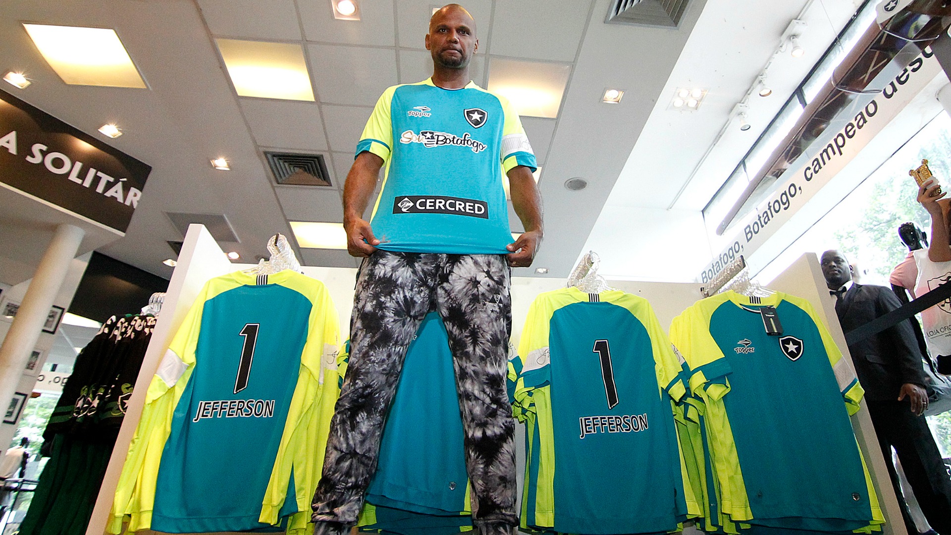 jefferson uniforme botafogo