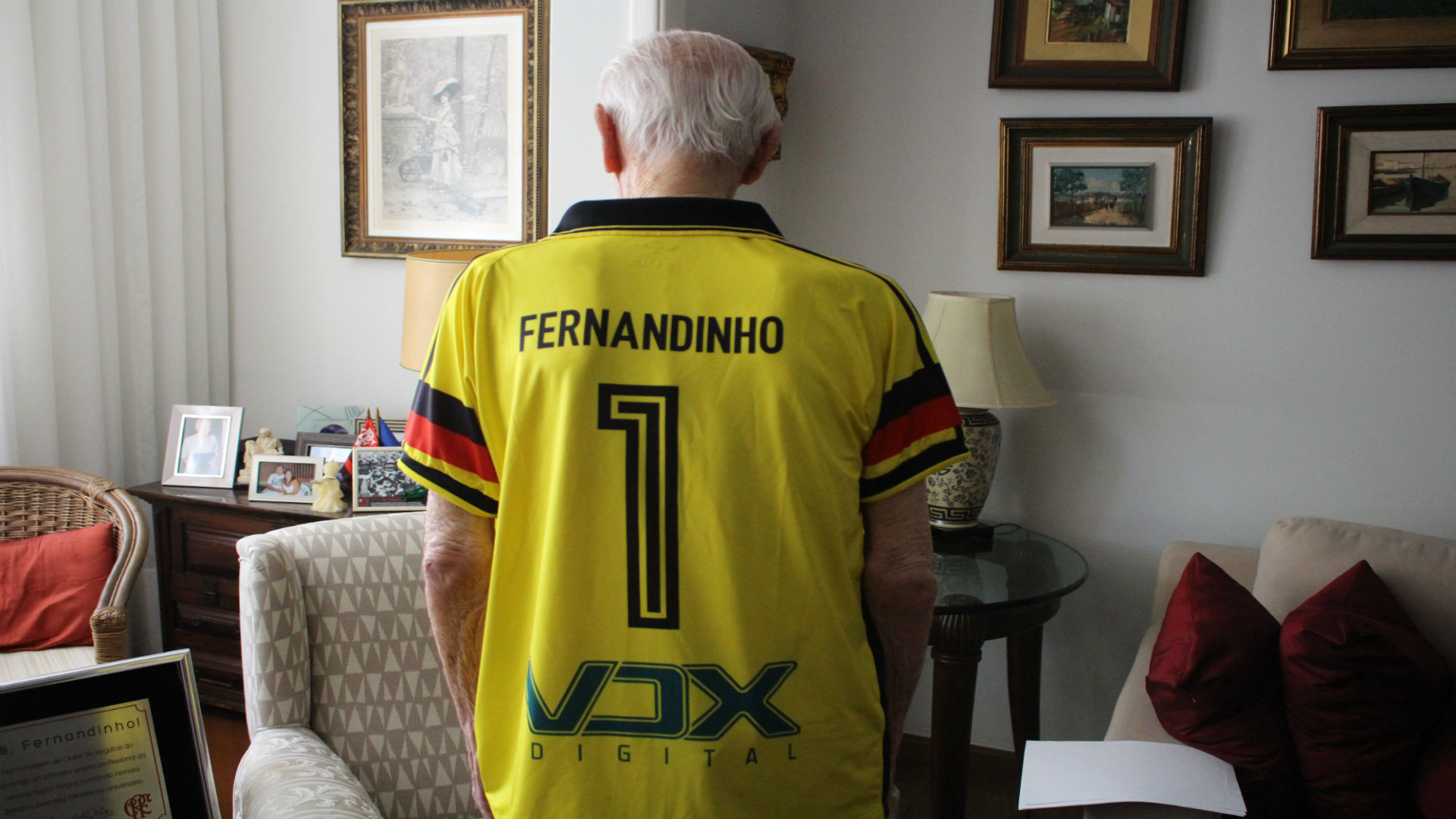   Fernandinho Flamengo 104 years old 