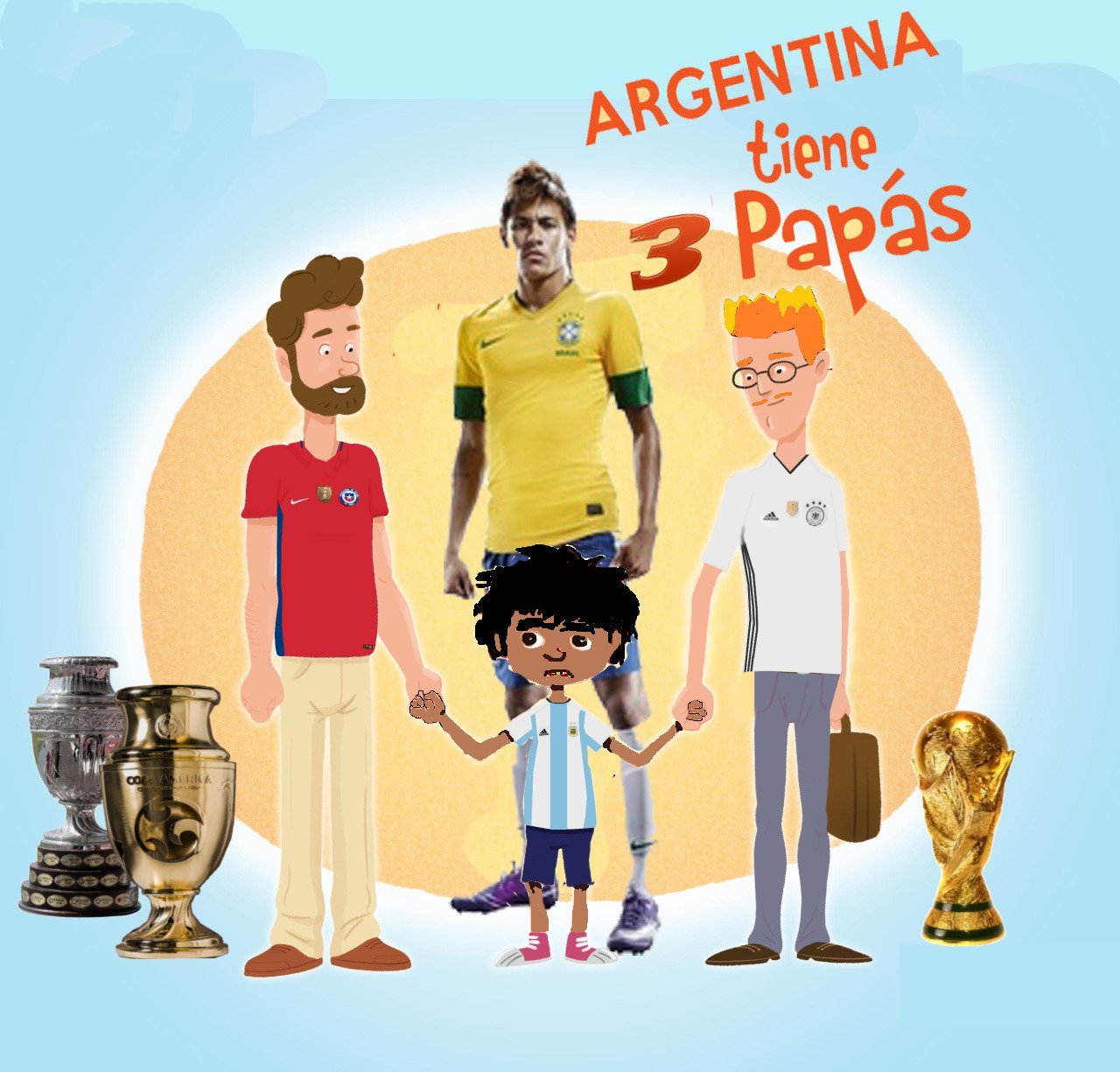 Argentina Tiene 3 Paps El Meme Contra La Albiceleste Goalcom Argentina Tiene 3 Paps El Meme Contra La Albiceleste Goalcom