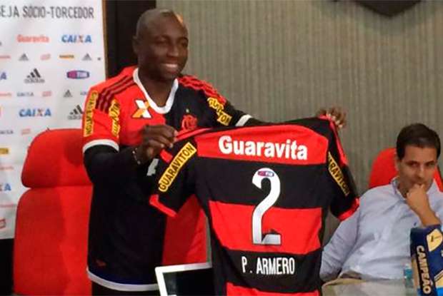 Flamengo presentó oficialemte a Pablo Armero