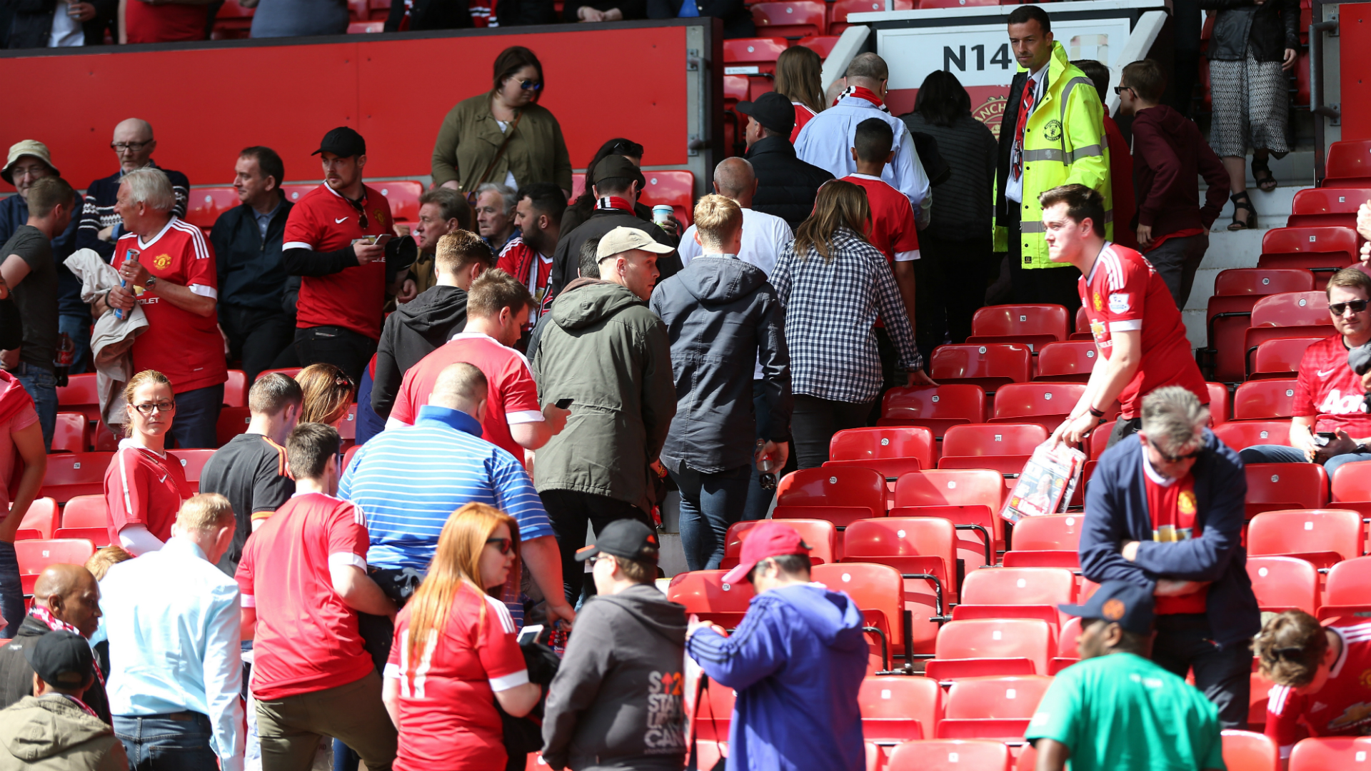 Evacuato lo stadio di Manchester per un allarme bomba