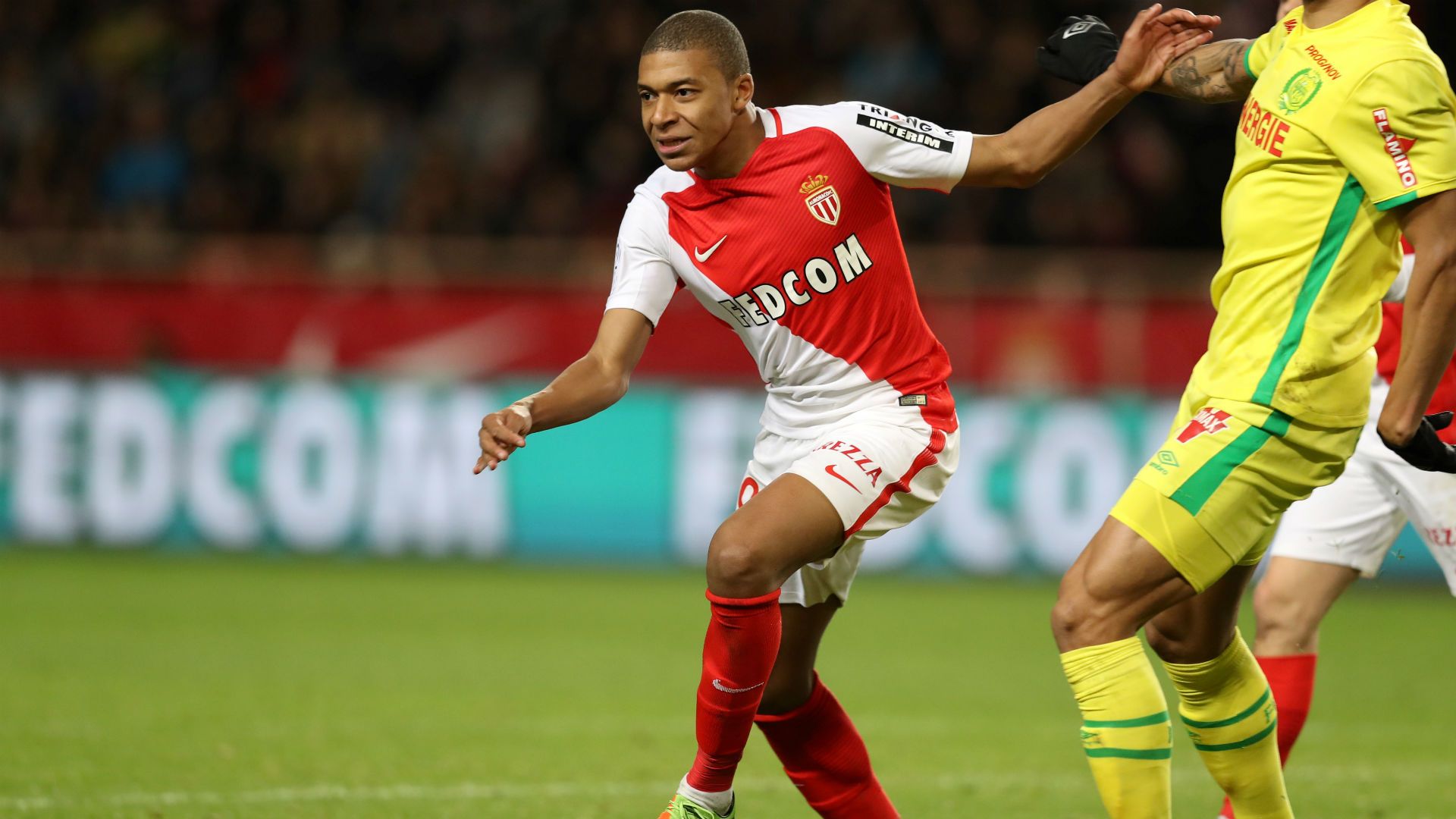 Kylian Mbappe Monaco Nantes Ligue 1 05032017