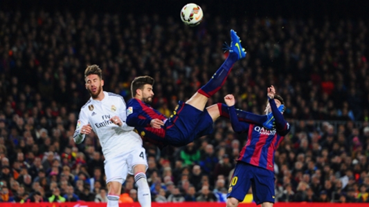 Real Madrid - Barcelona: Gerard Piqué gana a Sergio Ramos en los Clásicos | Goal.com