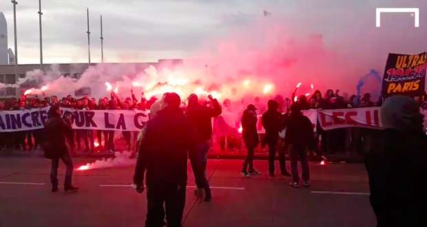 Paris Saint-Germain Dapat Intimidasi Saat Pulang Ke Prancis