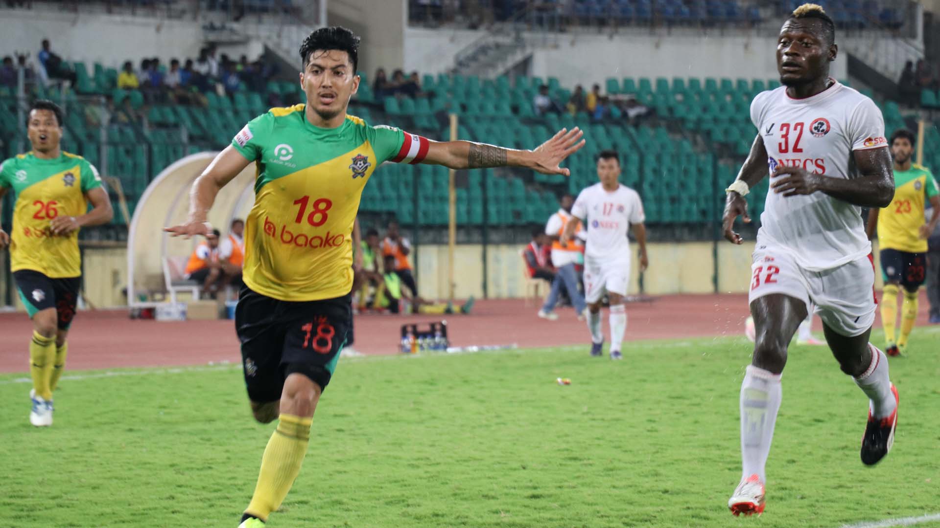 Haroon Fakhruddin Kamo Stephane Bayi Chennai City FC Aizawl FC I-League 2017