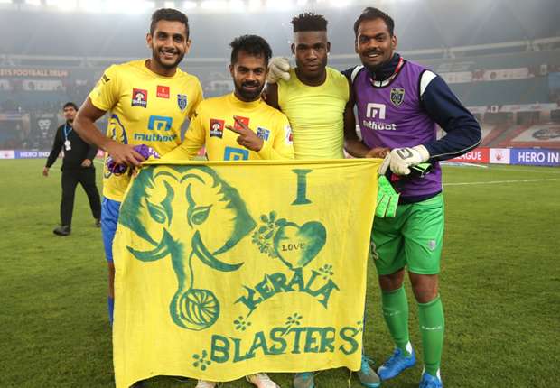 Pratik Chaudhary Mohammed Rafique Kervens Belfort Kunal Sawant Kerala Blasters FC ISL semi final season 3 2016