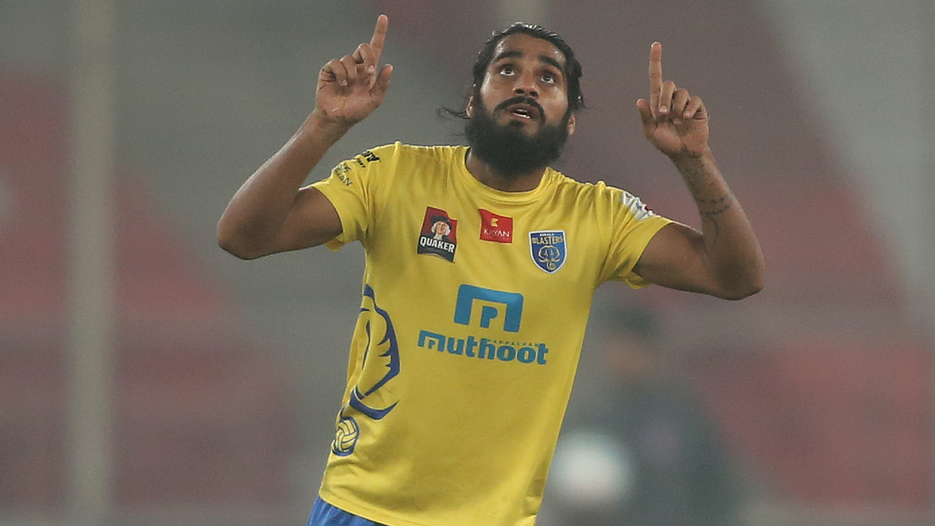 ISL 2016 Final Kerala Blasters' Mehtab Hossain, Sandesh Jhingan and